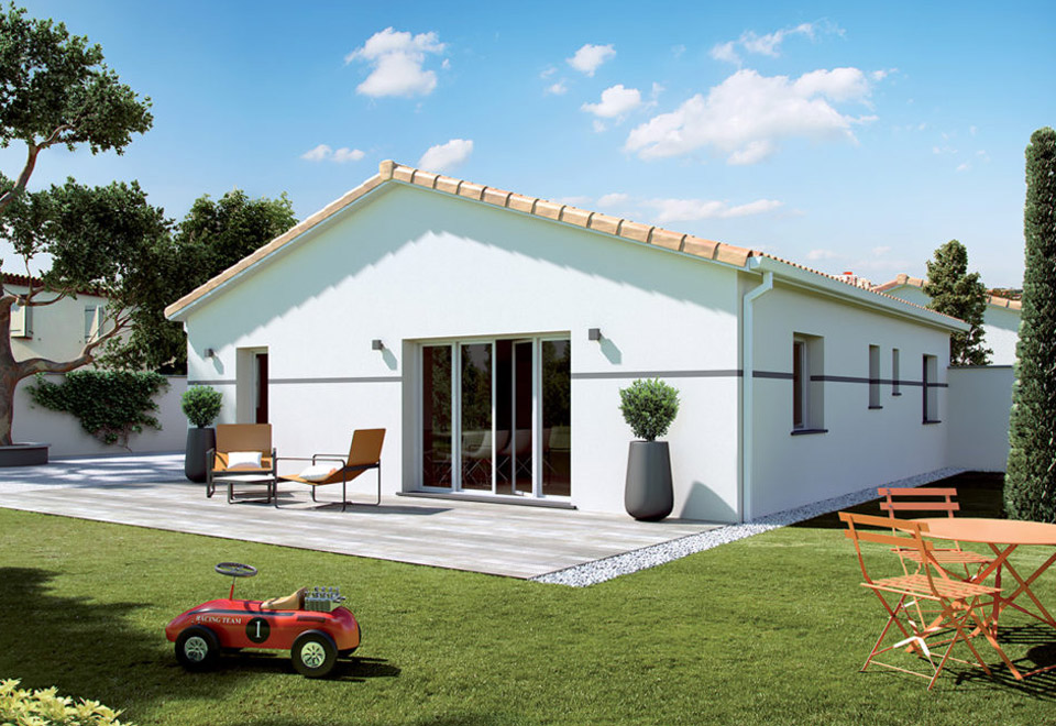 Votre terrain + maison à AVENSAN avec Alpha Constructions