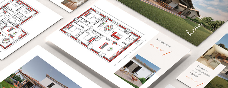 Les brochures Alpha Constructions