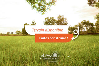 Terrain de 730m2 sur la commune de Hourtin au prix de 212000&euro; avec Alpha Constructions