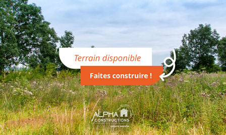 Terrain de 380m2 sur la commune de Bordeaux au prix de 285000&euro; avec Alpha Constructions