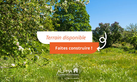 Terrain de 605m2 sur la commune de Arbanats au prix de 138200&euro; avec Alpha Constructions