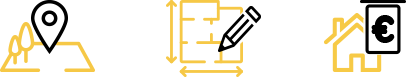 Avec notre configurateur ya’K construire.com, choisissez votre maison sur plan, votre terrain, vos options et chiffrez votre projet !