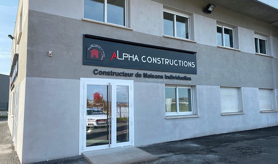 Showroom Alpha constructions