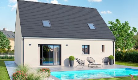 Modèle de maison opaline - 87 ou 108 m² par Alpha Constructions