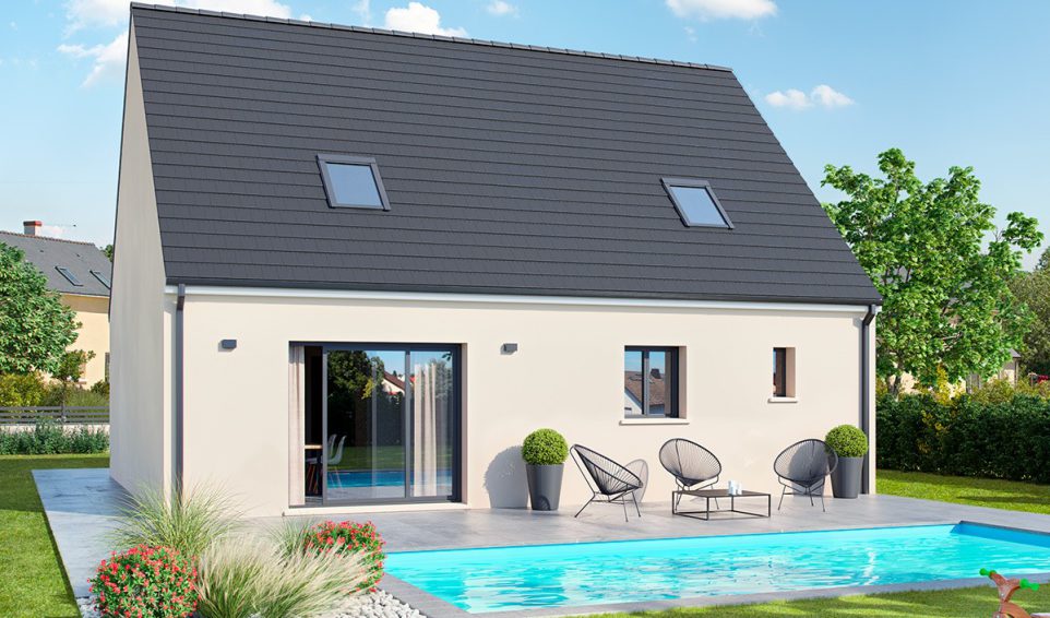 Modèle opaline 87 ou 108 m² avec garage par Alpha constructions