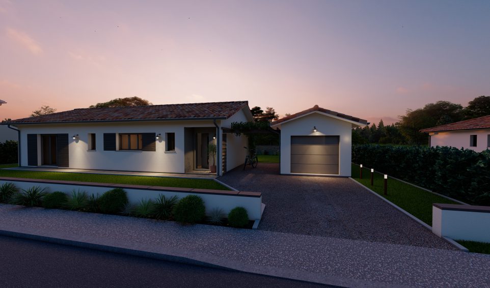 Modèle breva de 68 à 115 m² avec ou sans garage par Alpha constructions