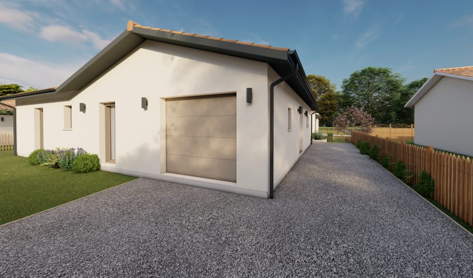 Avec ou sans garage, à vous d'optimiser votre futur lieu de vie