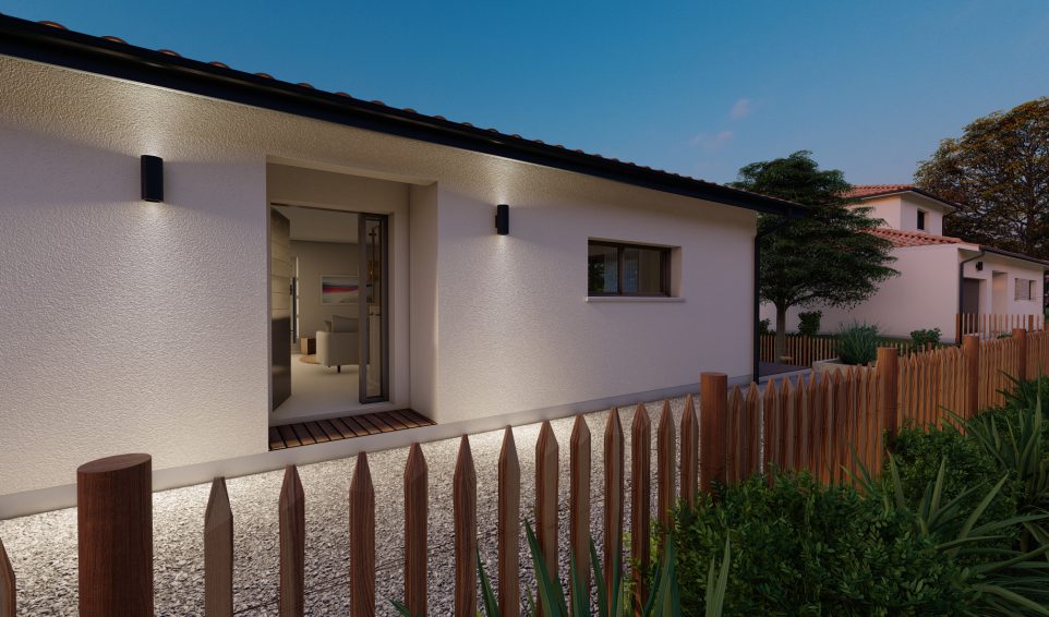 Modèle illiade de 85 m² à 115 m² avec ou sans garage par Alpha constructions