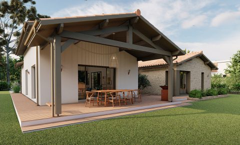 Modèle de maison heva - 128 m² par Alpha Constructions