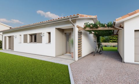 Modèle de maison breva - de 68 à 115 m² par Alpha Constructions