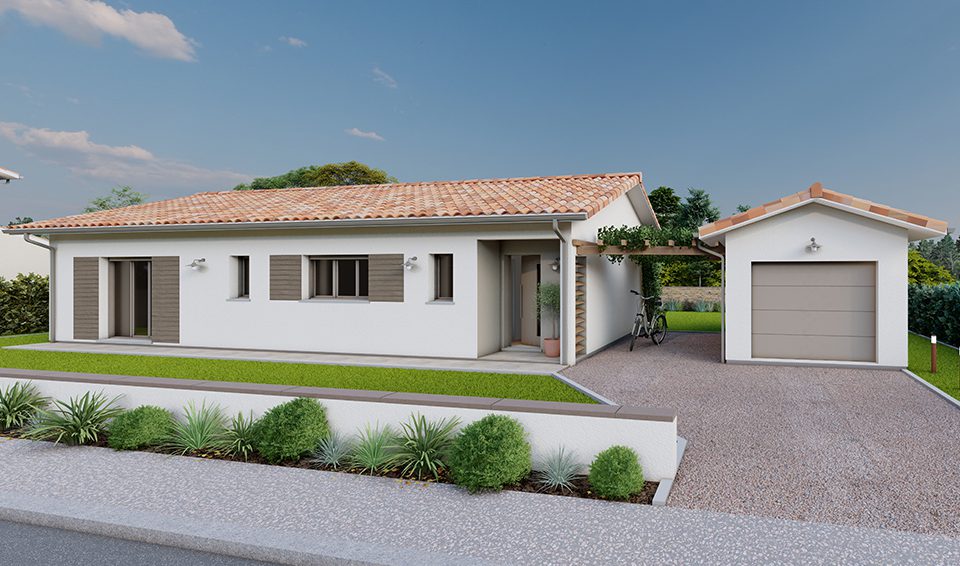 Modèle breva de 68 à 115 m² avec ou sans garage par Alpha constructions
