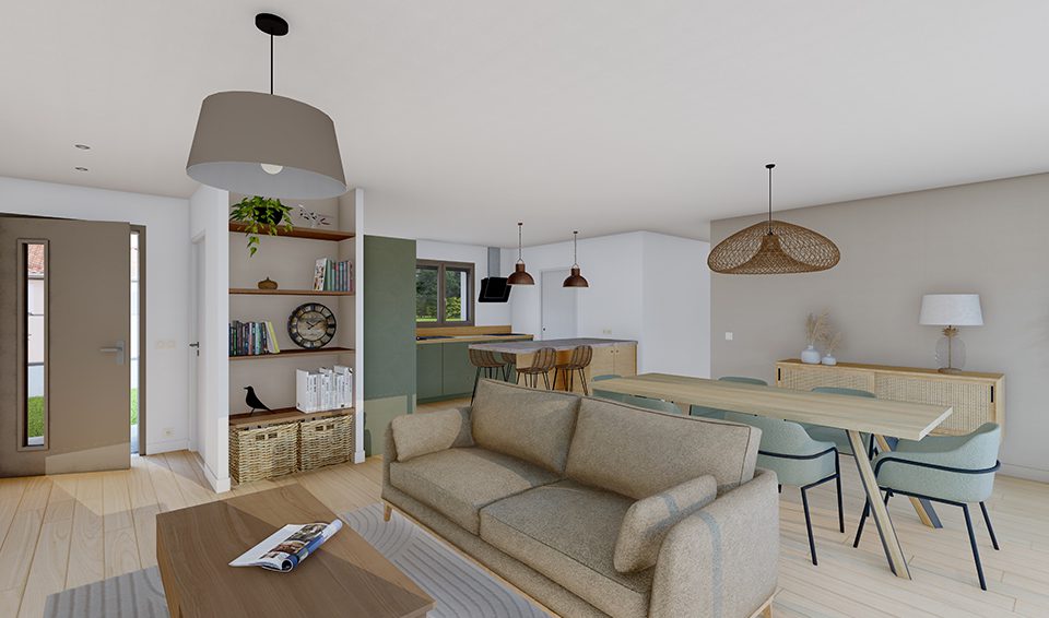 Modèle breva de 70 à 114 m² avec ou sans garage par Alpha constructions
