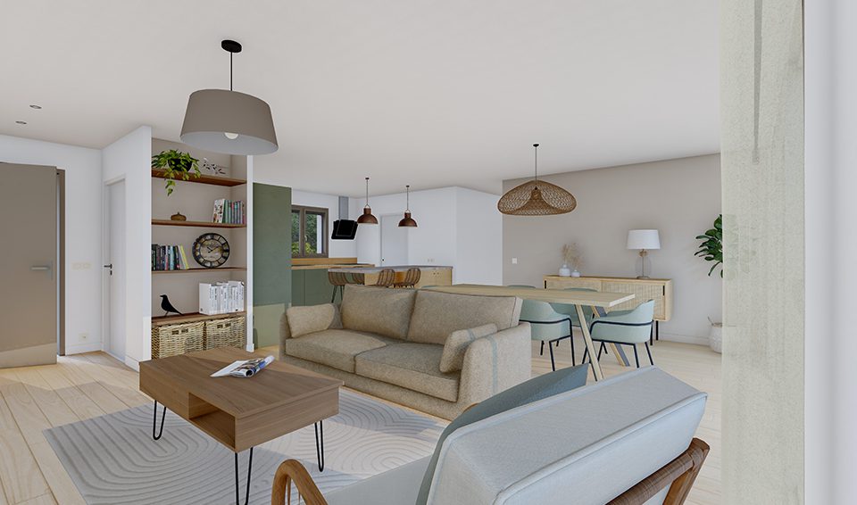 Modèle breva de 70 à 114 m² avec ou sans garage par Alpha constructions