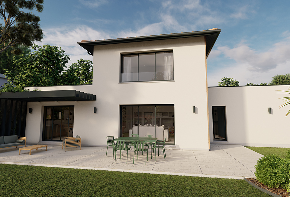 Alpha Constructions, modèle de maison Novea