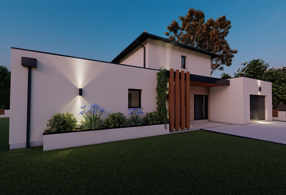 Alpha Constructions, modèle de maison Novea