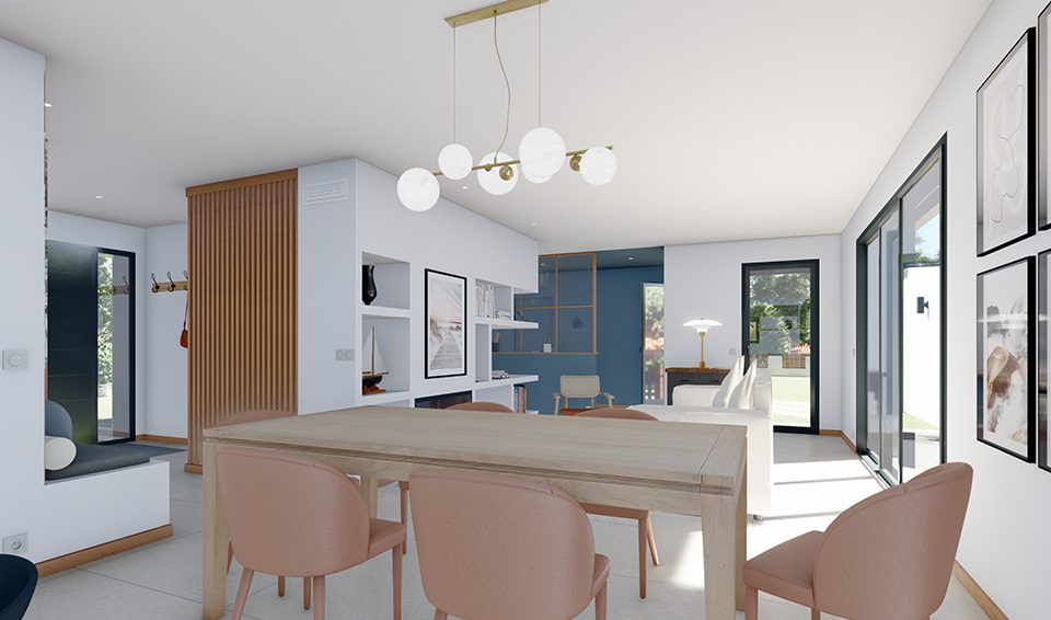 Modèle novea 110 m² avec garage par Alpha constructions