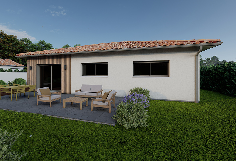 Alpha Constructions, modèle de maison Optica