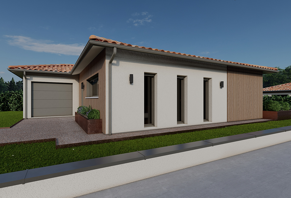 Alpha Constructions, modèle de maison Optica
