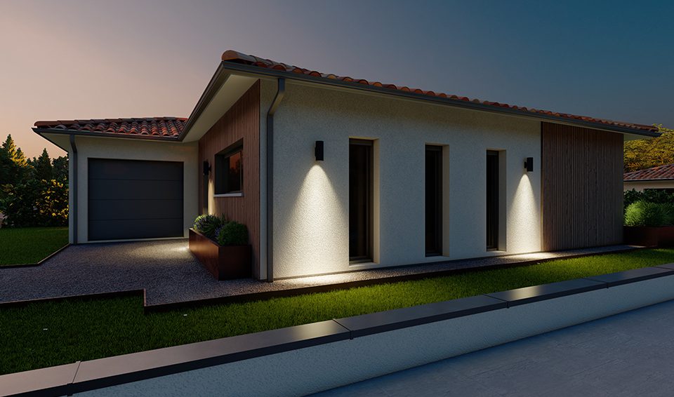 Modèle optica de 60 à 115 m² avec ou sans garage par Alpha constructions