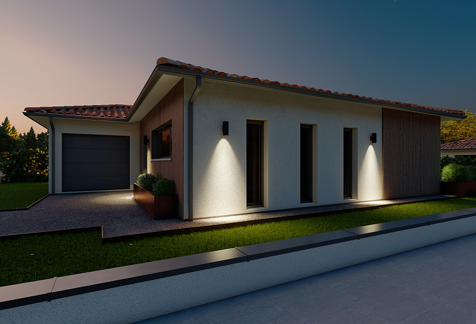 Alpha Constructions, modèle de maison Optica