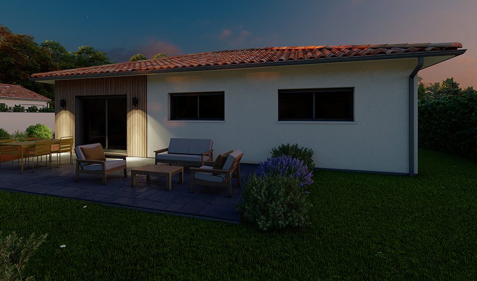 Modèle optica de 60 à 115 m² avec ou sans garage par Alpha constructions
