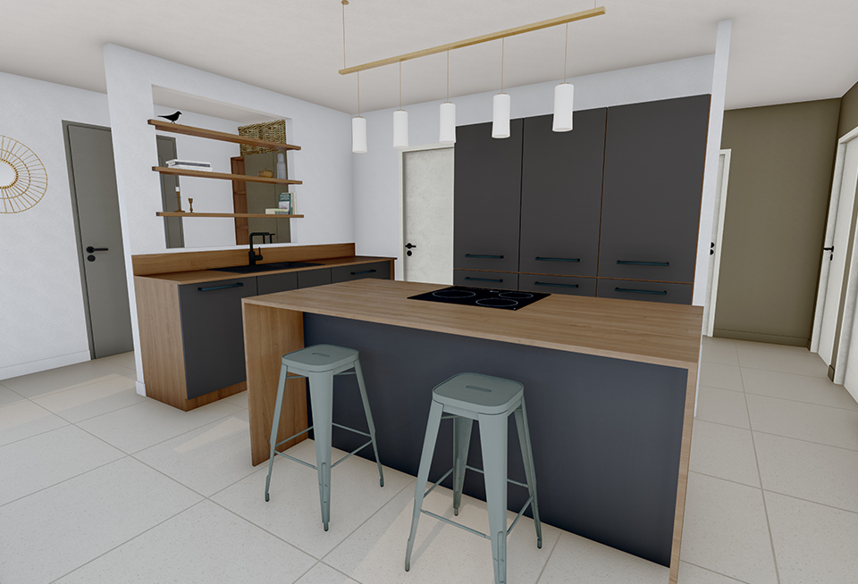 Alpha Constructions, modèle de maison Optica