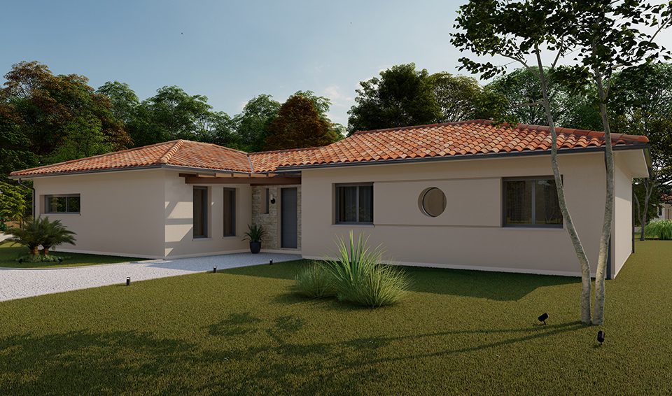 Modèle panama de 93 à 125 m² avec ou sans garage par Alpha constructions