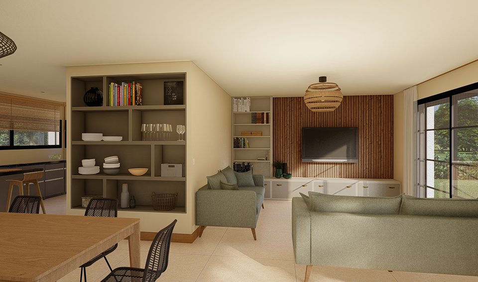 Modèle panama de 93 à 125 m² avec ou sans garage par Alpha constructions