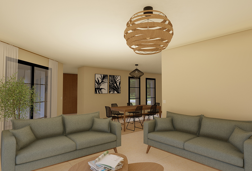 Alpha Constructions, modèle de maison Panama