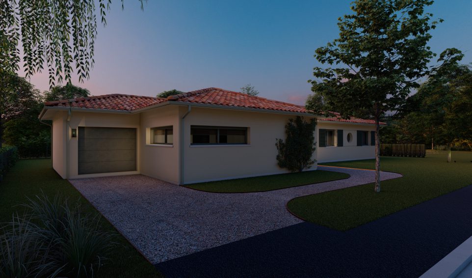 Modèle panama de 93 à 125 m² avec ou sans garage par Alpha constructions