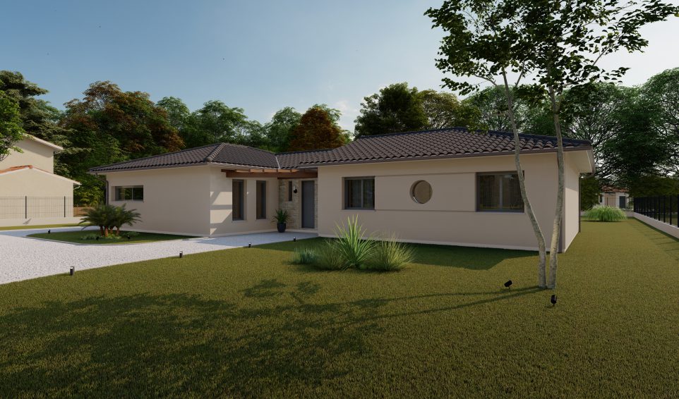 Modèle panama de 93 à 125 m² avec ou sans garage par Alpha constructions