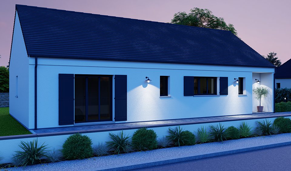 Modèle breva de 70 à 114 m² avec ou sans garage par Alpha constructions