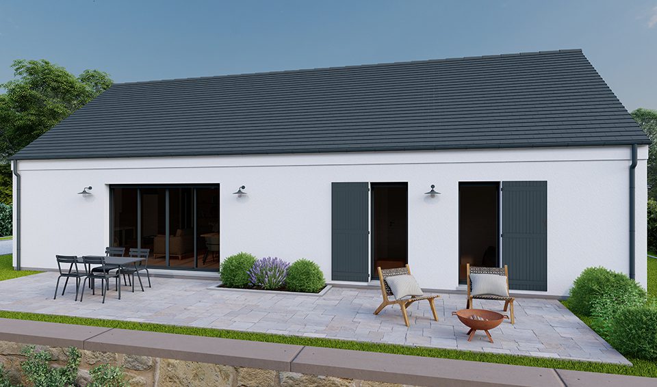 Modèle breva de 70 à 114 m² avec ou sans garage par Alpha constructions