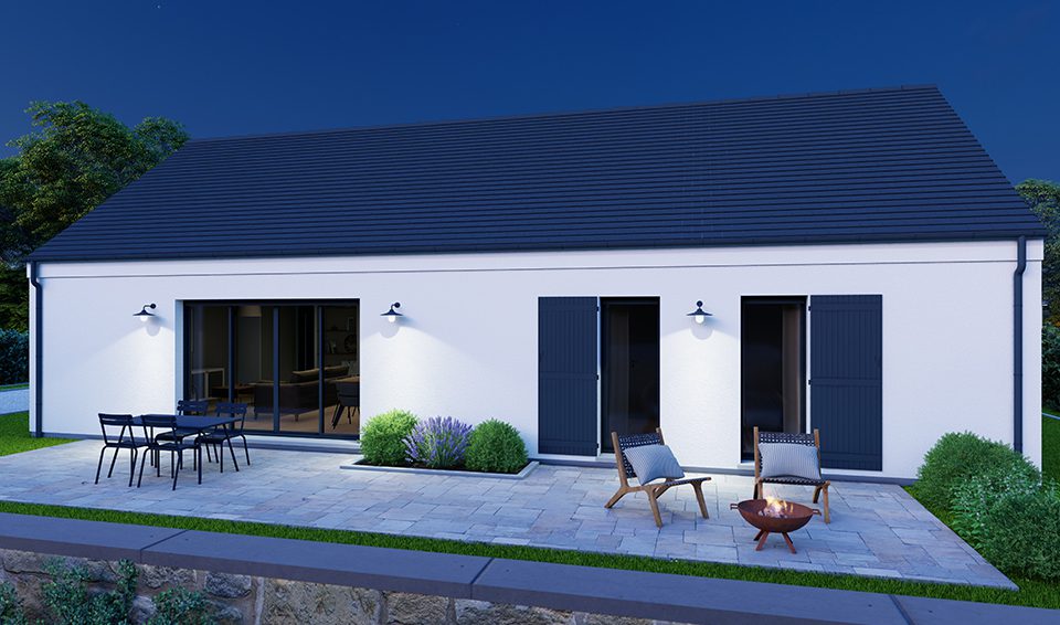 Modèle breva de 70 à 114 m² avec ou sans garage par Alpha constructions