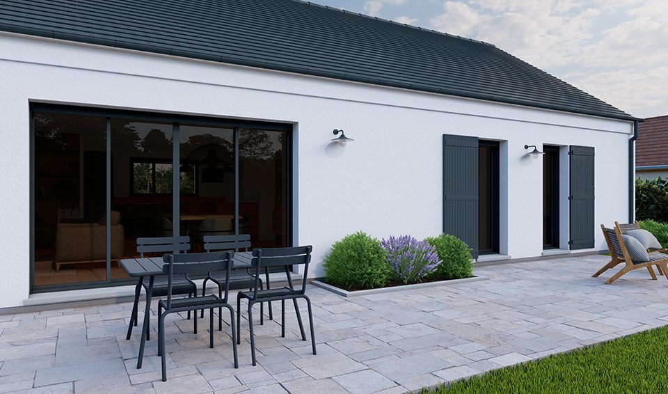 Modèle breva de 70 à 114 m² avec ou sans garage par Alpha constructions