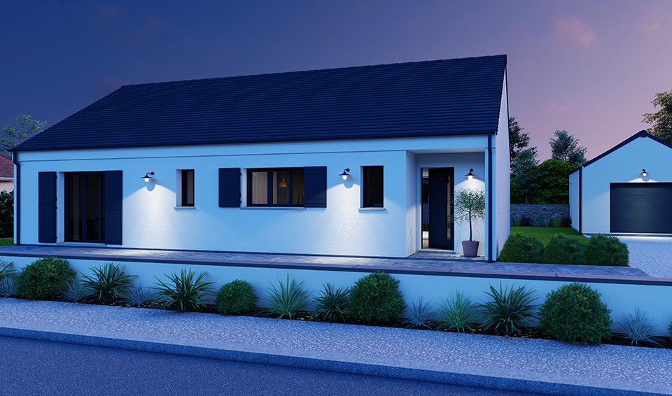 Modèle breva de 70 à 114 m² avec ou sans garage par Alpha constructions