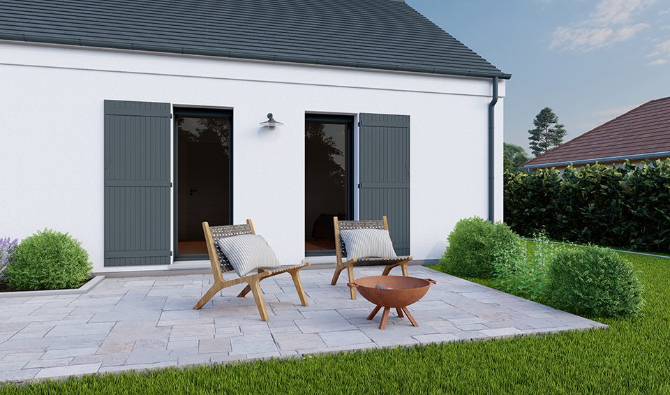 Modèle breva de 70 à 114 m² avec ou sans garage par Alpha constructions