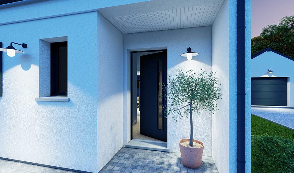 Modèle breva de 70 à 114 m² avec ou sans garage par Alpha constructions