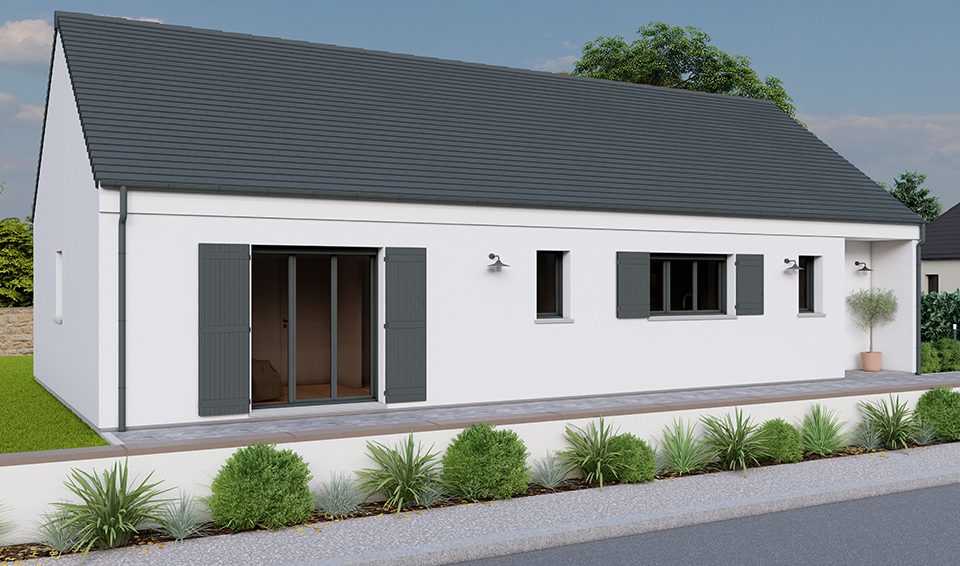 Modèle breva de 70 à 114 m² avec ou sans garage par Alpha constructions