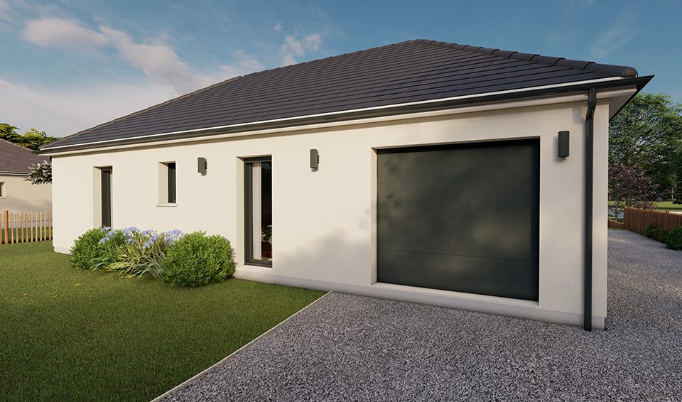 Modèle illiade de 85 m²  à 115 m²  par Alpha constructions