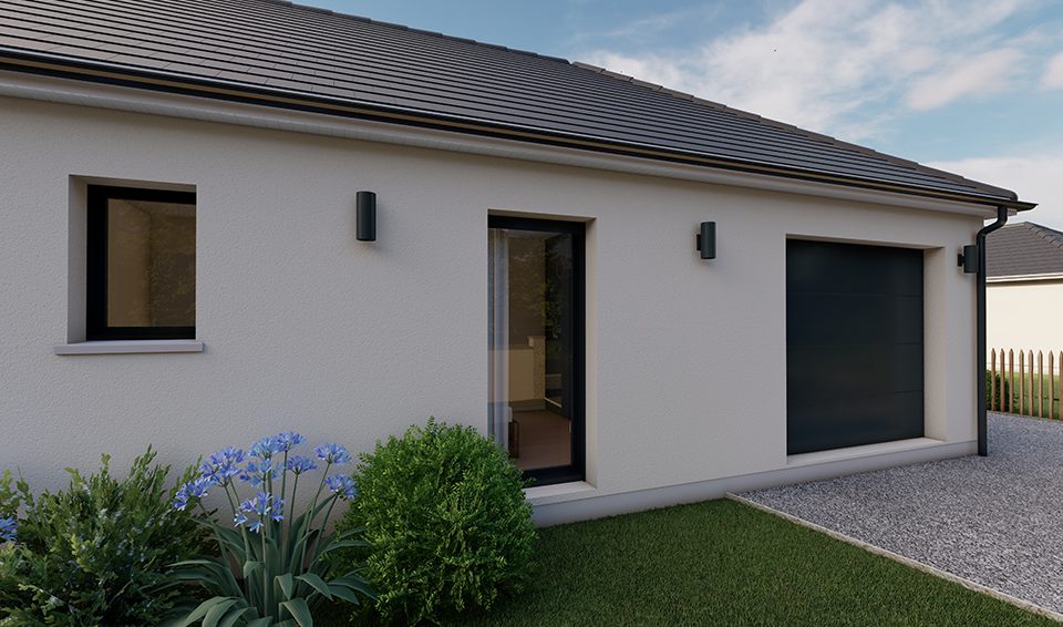 Modèle illiade de 85 m²  à 115 m²  par Alpha constructions