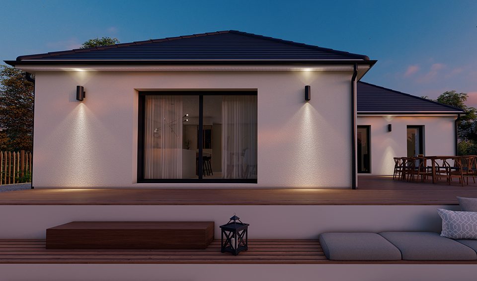 Modèle illiade de 85 m²  à 115 m²  par Alpha constructions