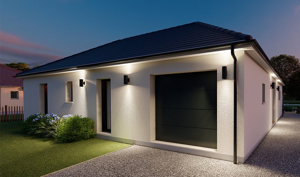Modèle illiade de 85 m²  à 115 m²  par Alpha constructions