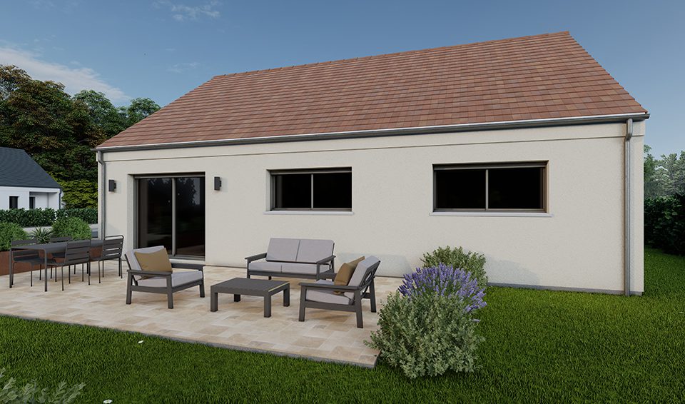 Modèle optica de 60 à 100 m² avec ou sans garage par Alpha constructions