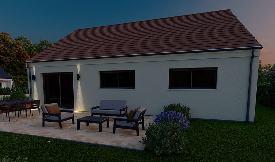 Modèle optica de 60 à 100 m² avec ou sans garage par Alpha constructions