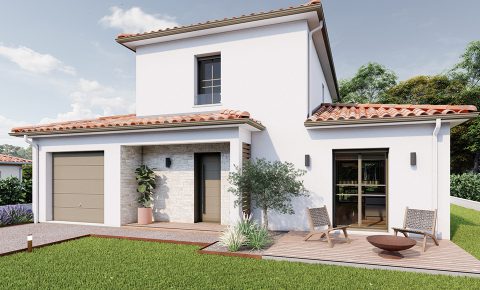 Modèle de maison evolys - 110 m² par Alpha Constructions