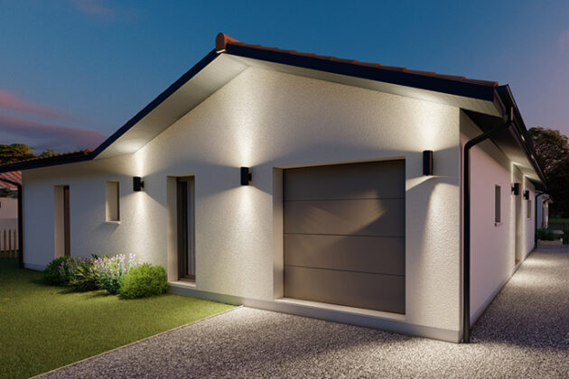 Plan en L Alpha constructions, 90m2 3 chambres.