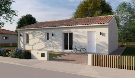 votre maison de 90m2 sur un terrain de 490m2 sur la commune de Agen au prix de 198700&euro; avec Alpha Constructions
