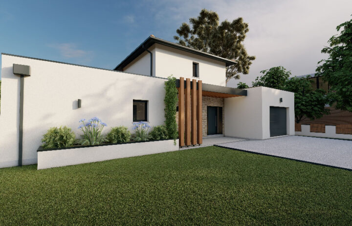 votre maison de 138m2 sur un terrain de 1030m2 sur la commune de Brive-la-Gaillarde au prix de 475000€ avec Alpha Constructions