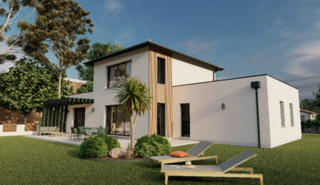 votre maison de 138m2 sur un terrain de 1030m2 sur la commune de Brive-la-Gaillarde au prix de 475000&euro; avec Alpha Constructions